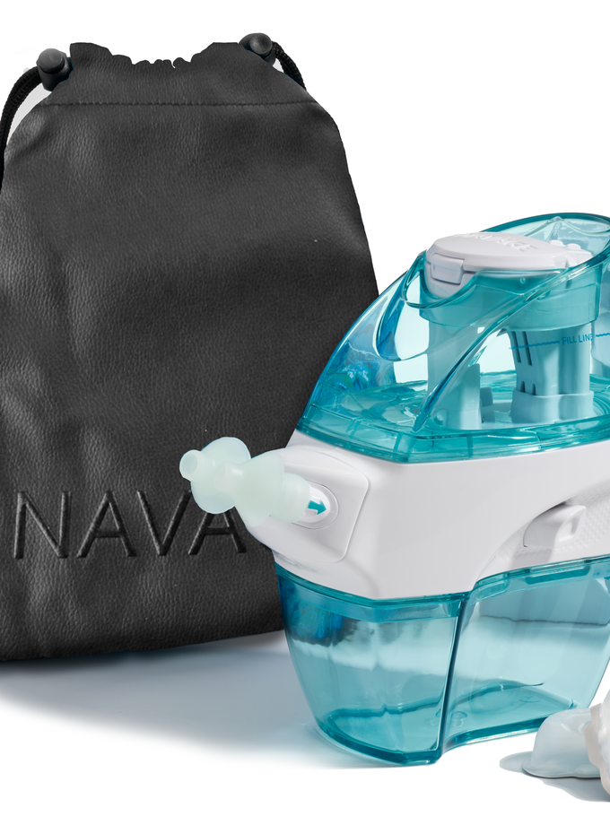 Naväge Travel Bundle: Nose Cleaner, 20 SaltPods, Travel Bag New Arrival